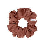 Clay Stria Scrunchie - ElleaShop
