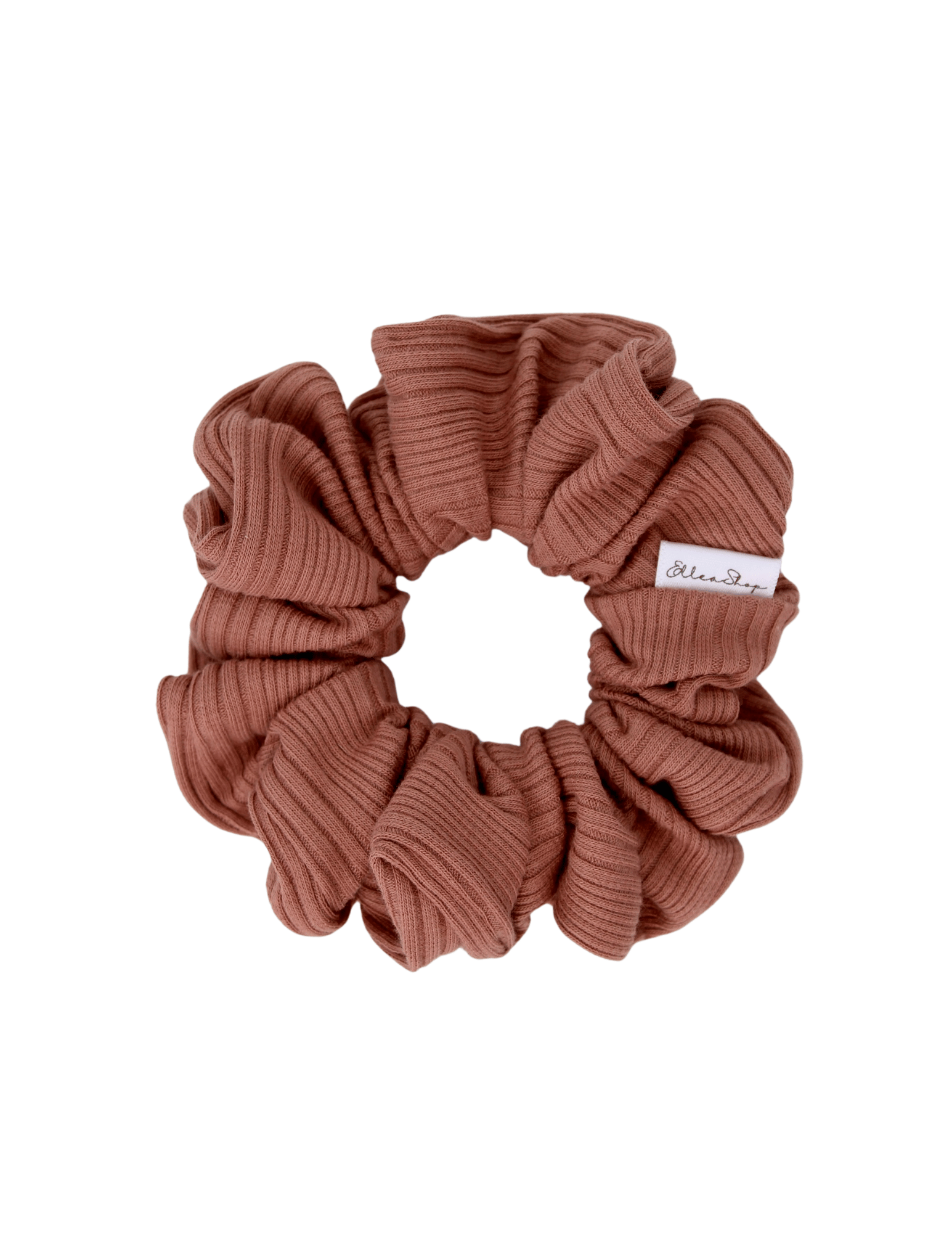 Clay Stria Scrunchie - ElleaShop