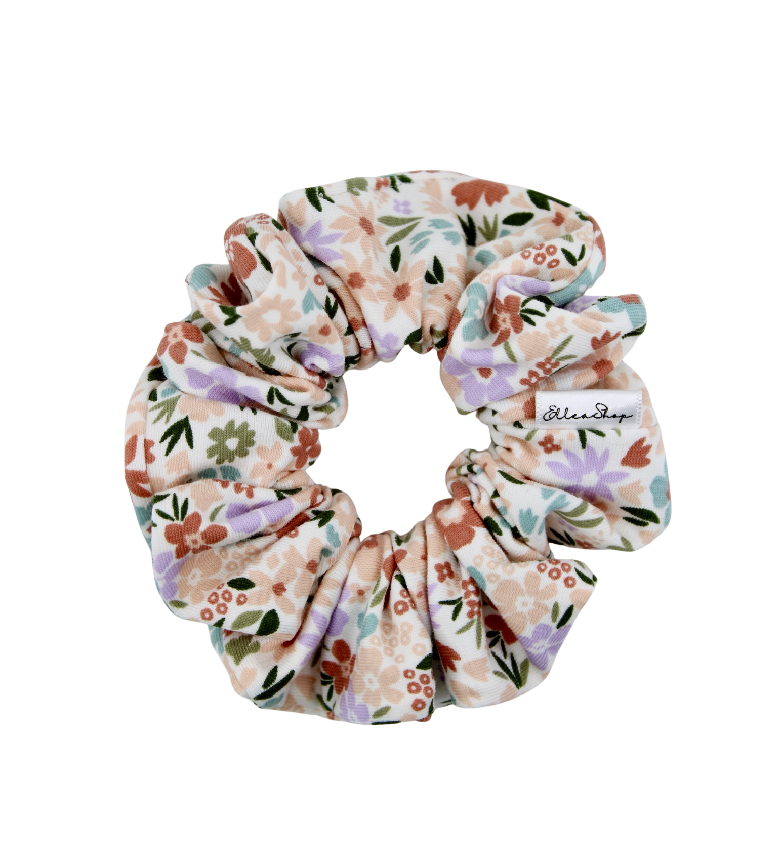 Pastel Flowers Scrunchie - ElleaShop