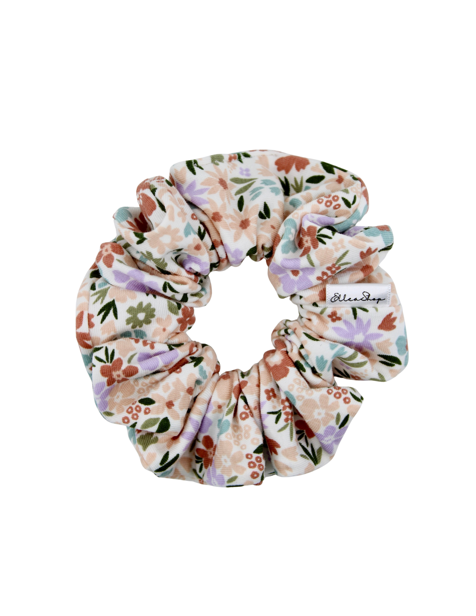Pastel Flowers Scrunchie - ElleaShop