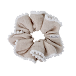 Wild Oat Muslin Scrunchie - ElleaShop