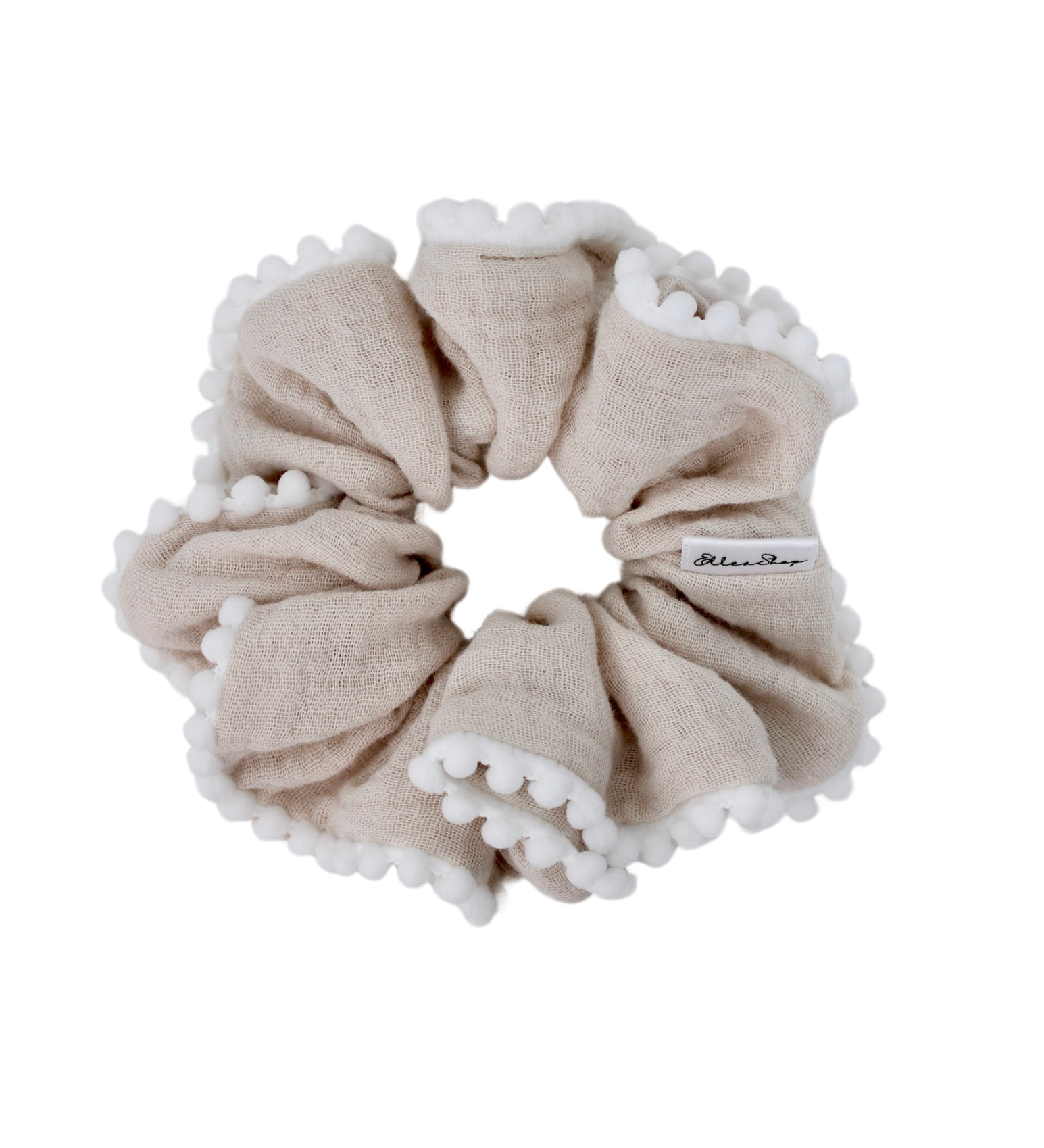 Wild Oat Muslin Scrunchie - ElleaShop