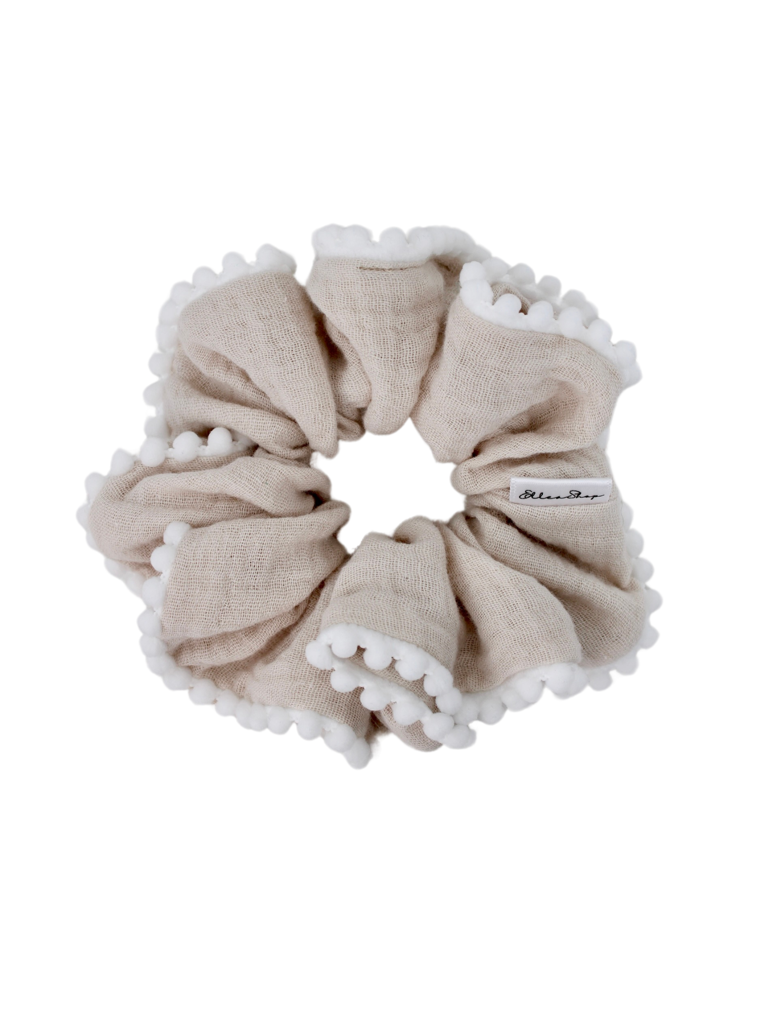 Wild Oat Muslin Scrunchie - ElleaShop