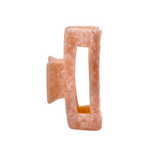 Pink Marble Medium Claw Clip - ElleaShop