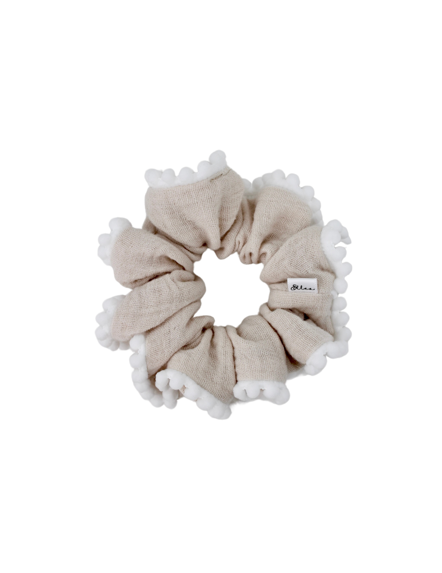 Wild Oat Muslin Scrunchie - ElleaShop