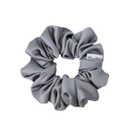 Platinum Luxe Satin Scrunchie - ElleaShop