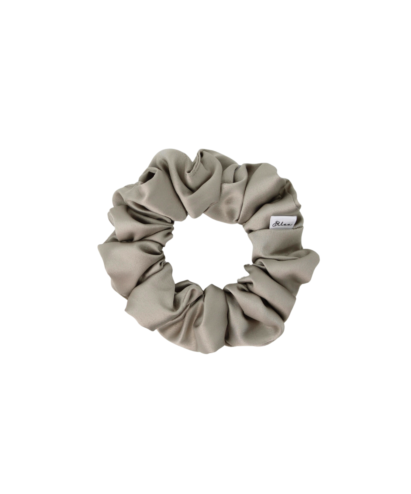 Sand Satin Scrunchie