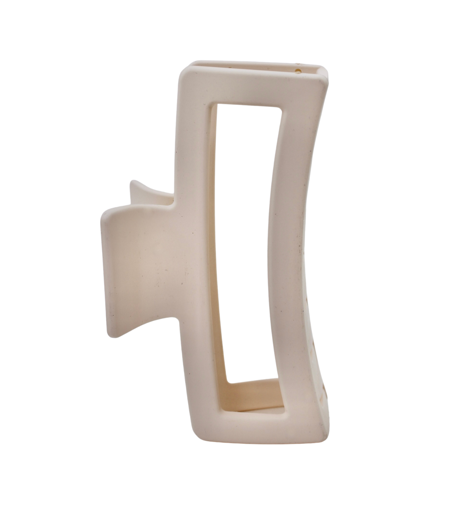 Matte Ivory Jumbo Claw Clip - ElleaShop