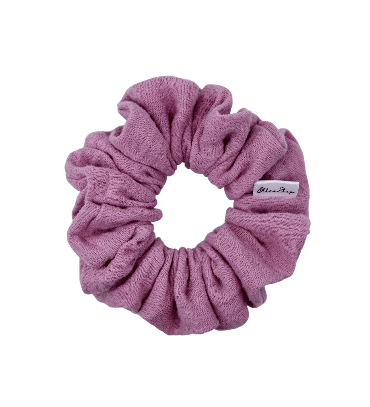 Bubblegum Muslin Scrunchie - ElleaShop