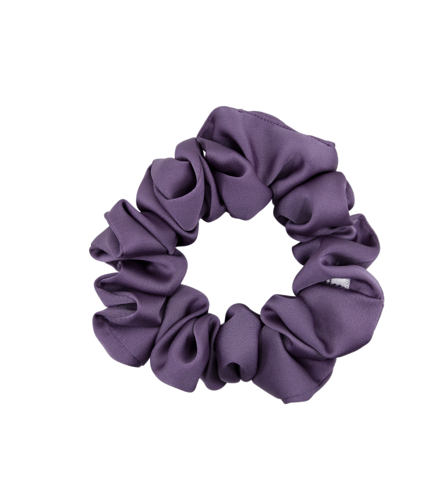 Old Mauve Satin Scrunchie - ElleaShop