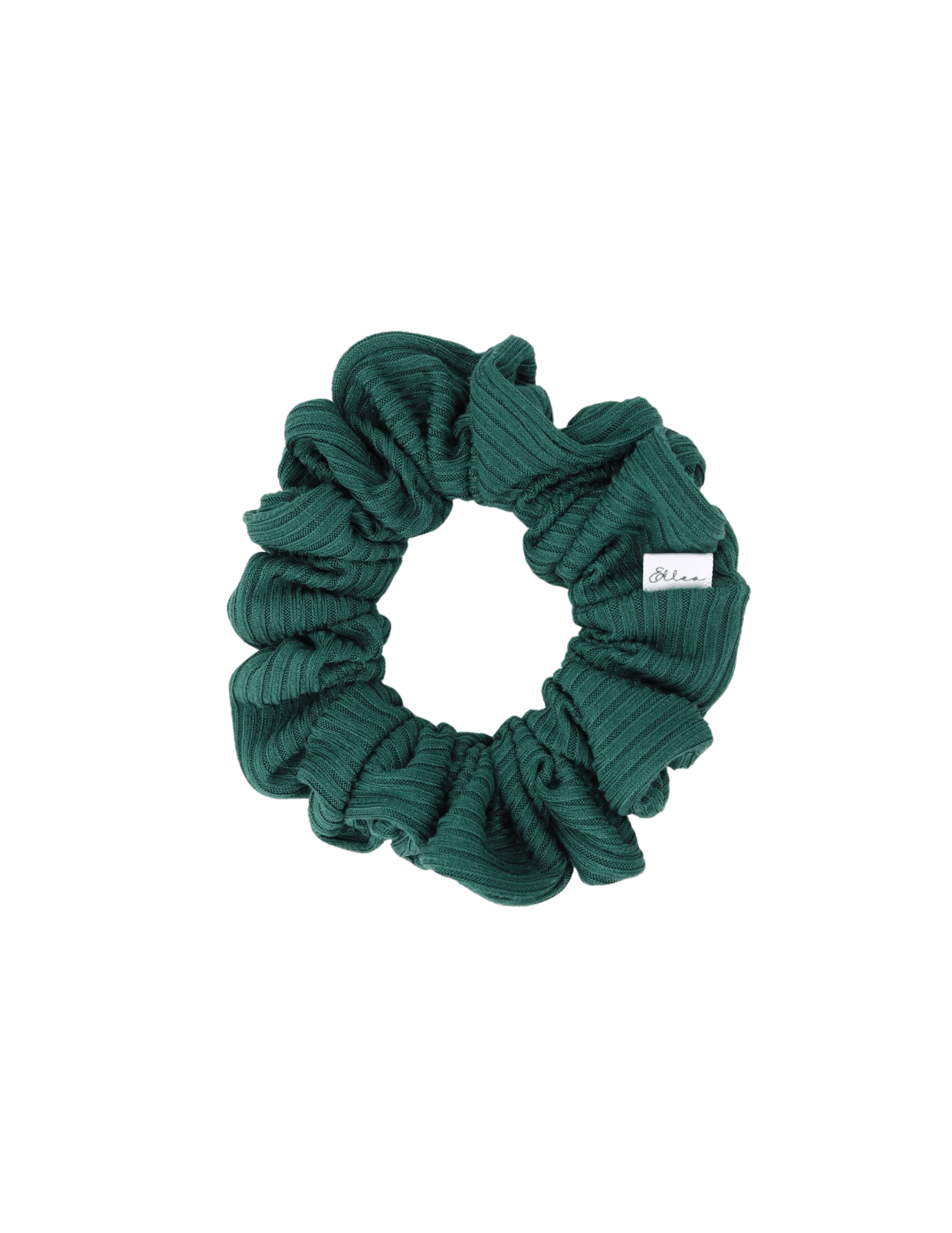 Spruce Ribbed Scrunchie - ElleaShop