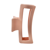 Matte Peach Jumbo Claw Clip - ElleaShop