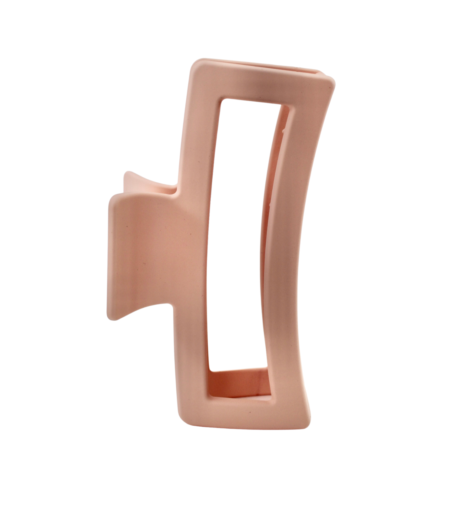 Matte Peach Jumbo Claw Clip - ElleaShop