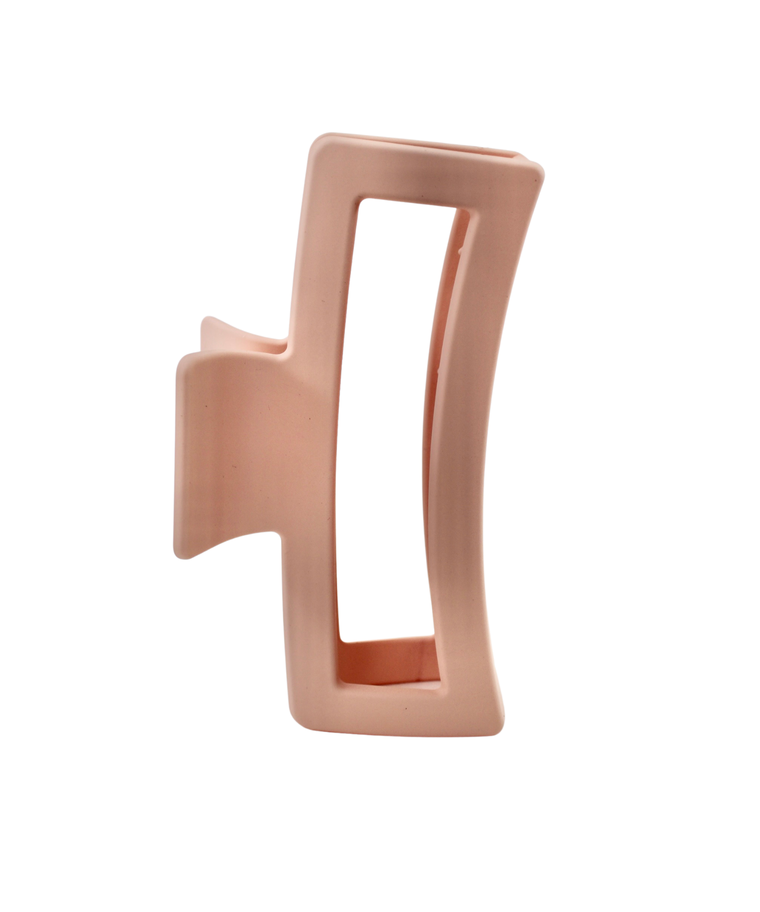 Matte Peach Jumbo Claw Clip - ElleaShop