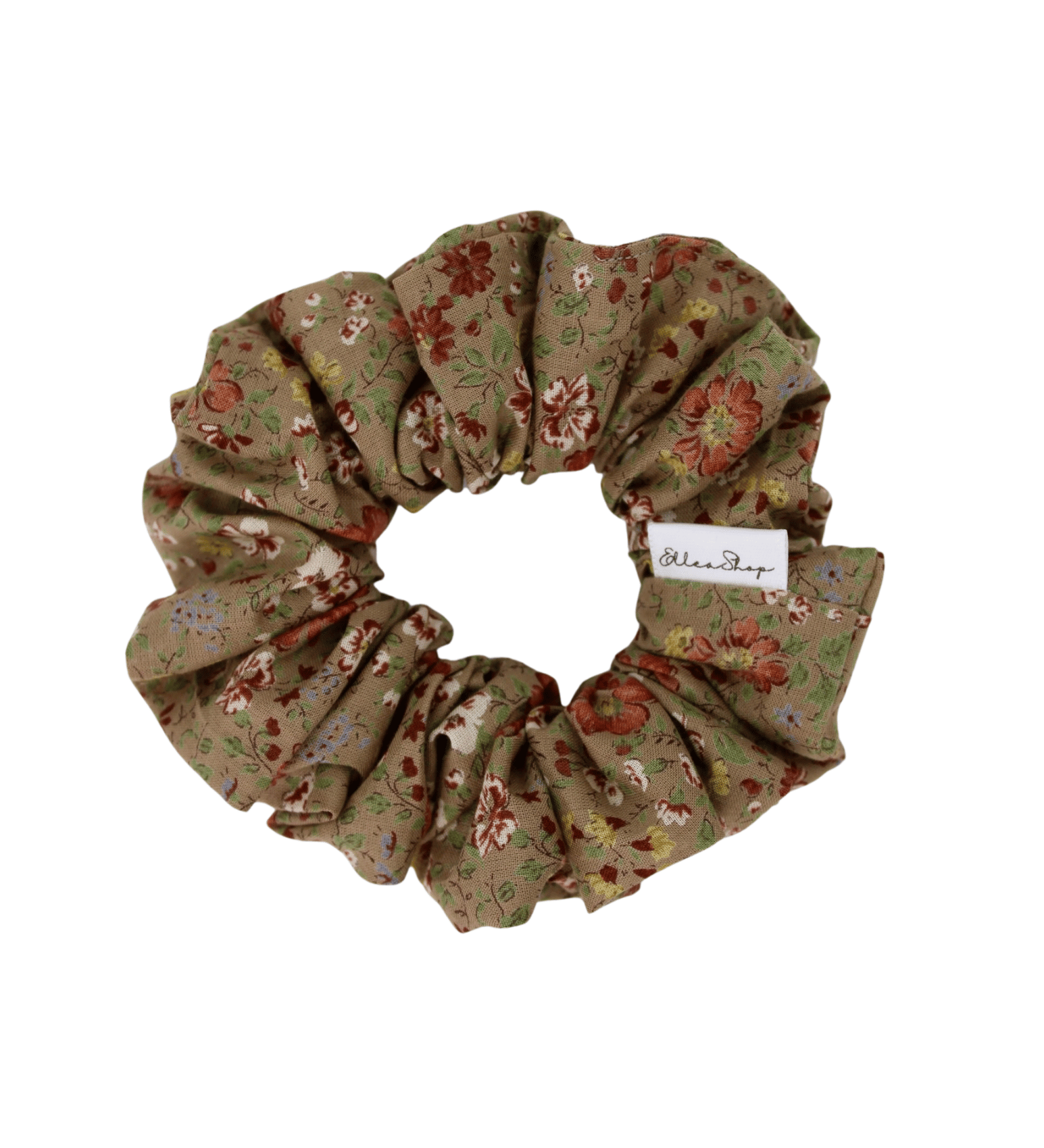 Antique Floral Scrunchie - ElleaShop