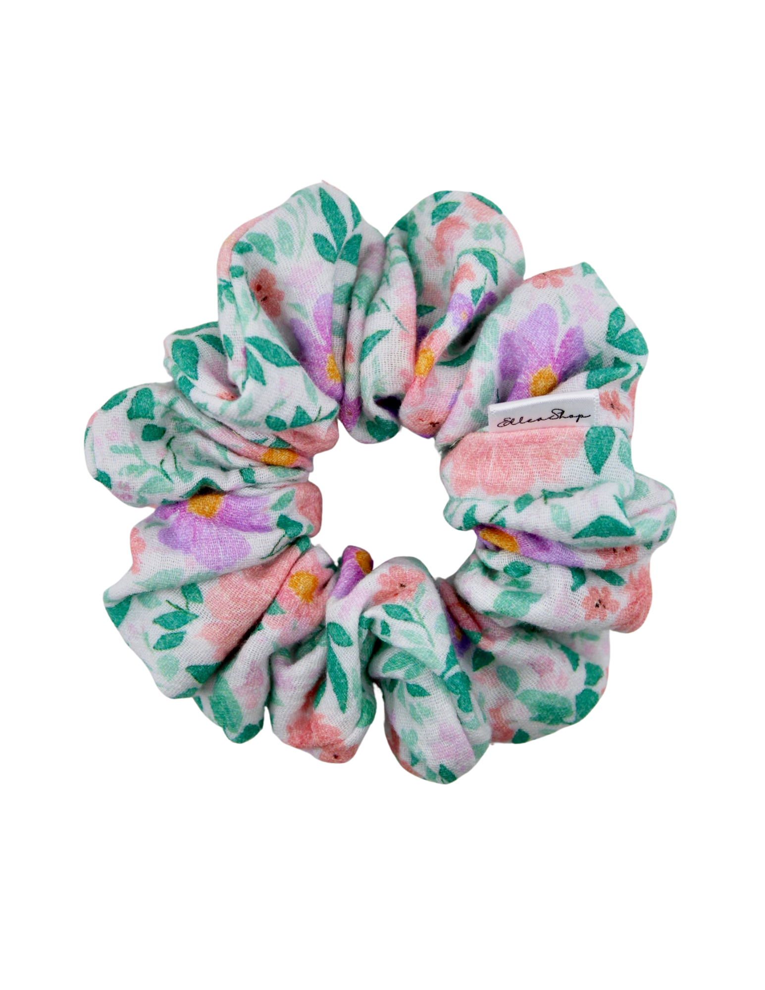 Blossom Breeze Muslin Scrunchie - ElleaShop