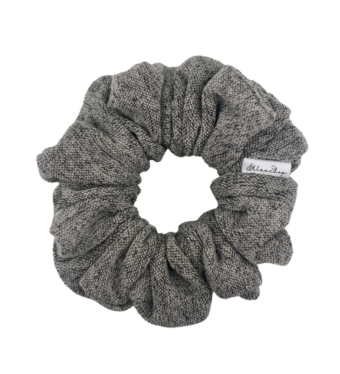 Grey Wool Scrunchie - ElleaShop