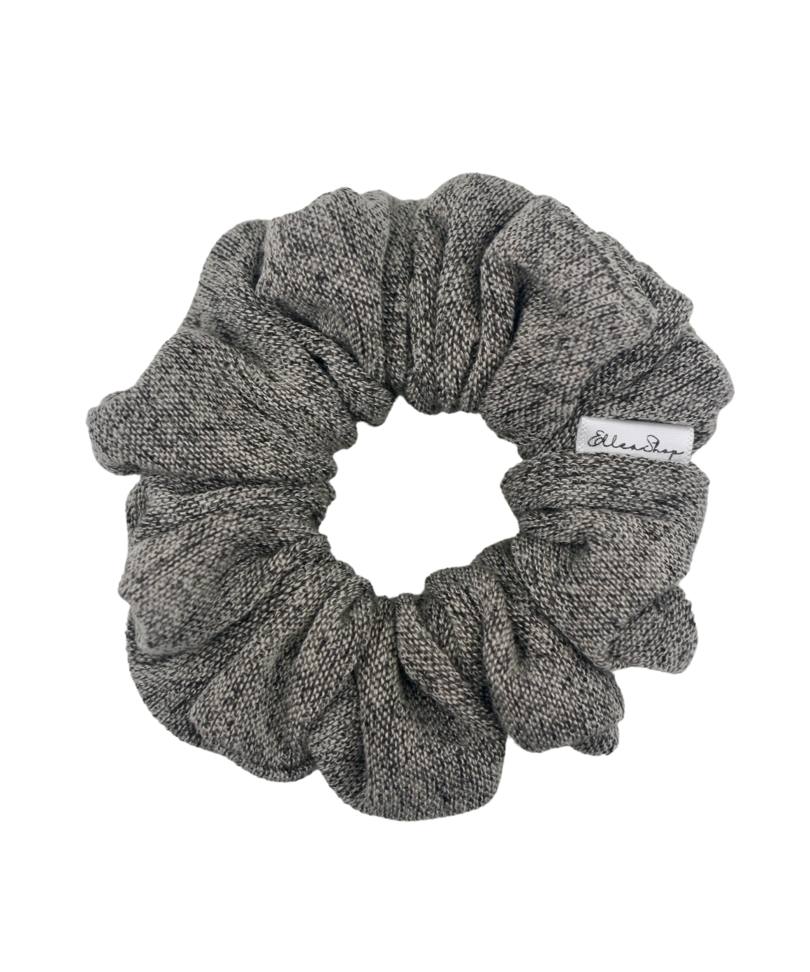 Grey Wool Scrunchie - ElleaShop