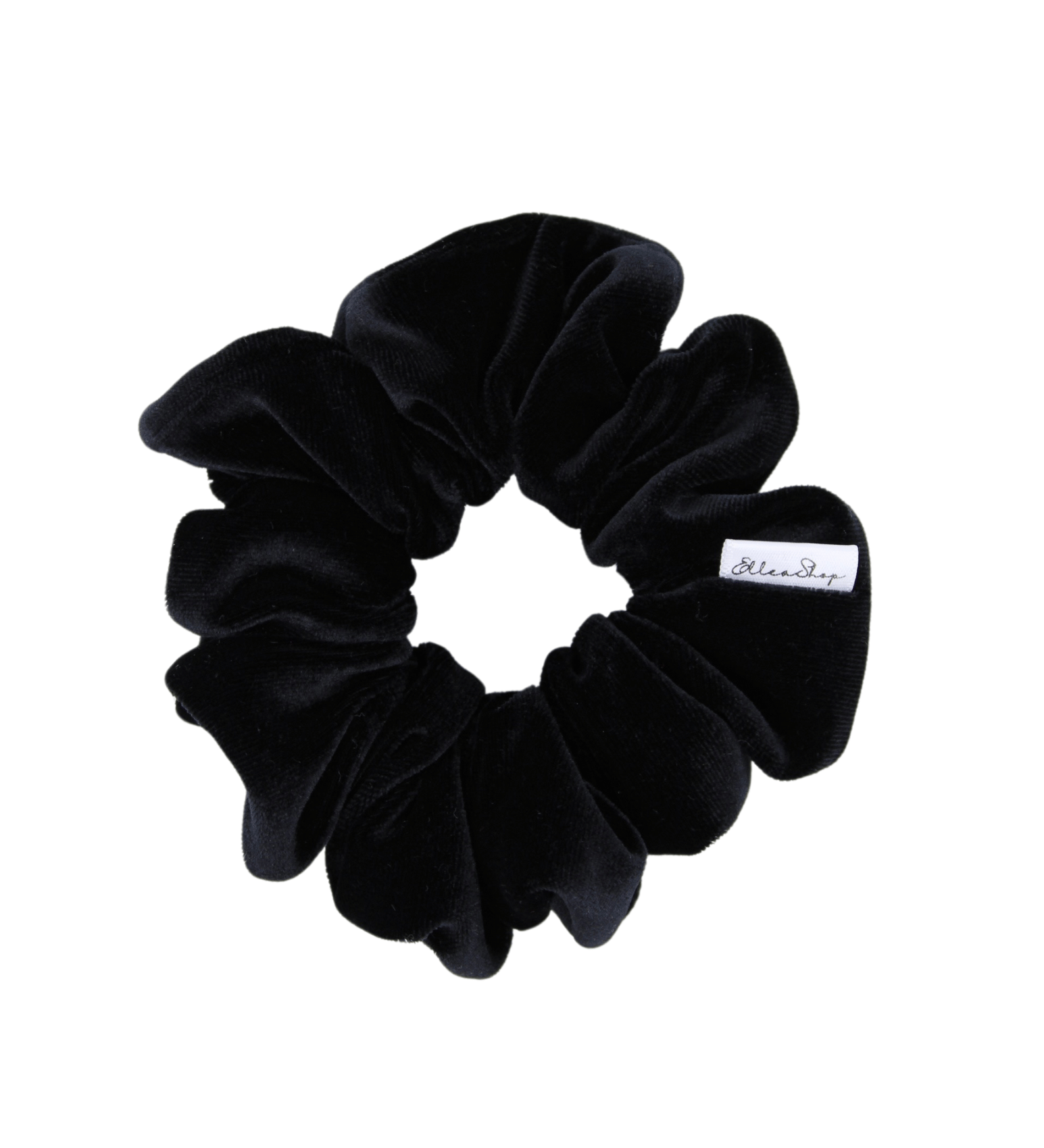Black Velvet Scrunchie - ElleaShop