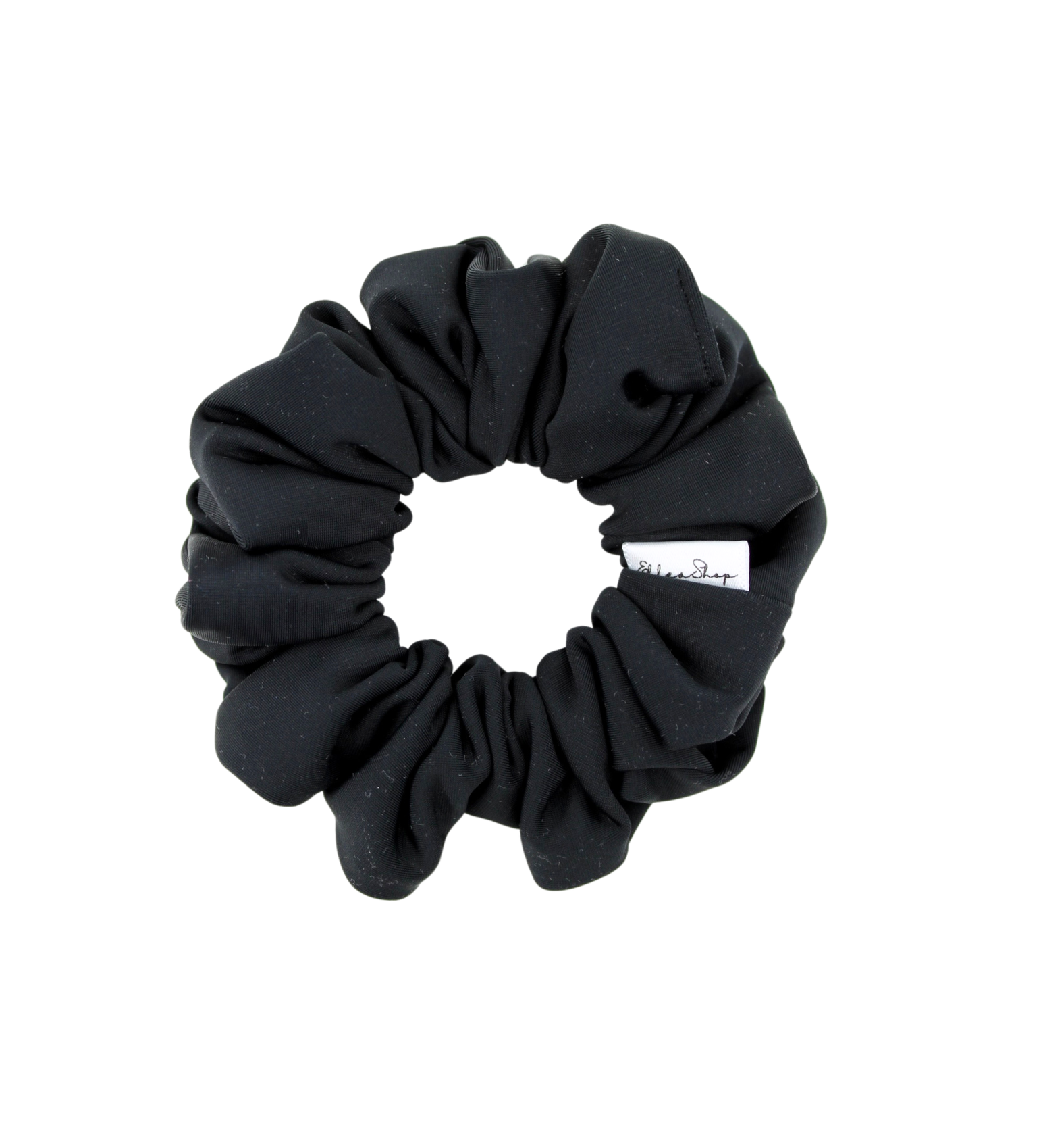 Black Sport Scrunchie - ElleaShop