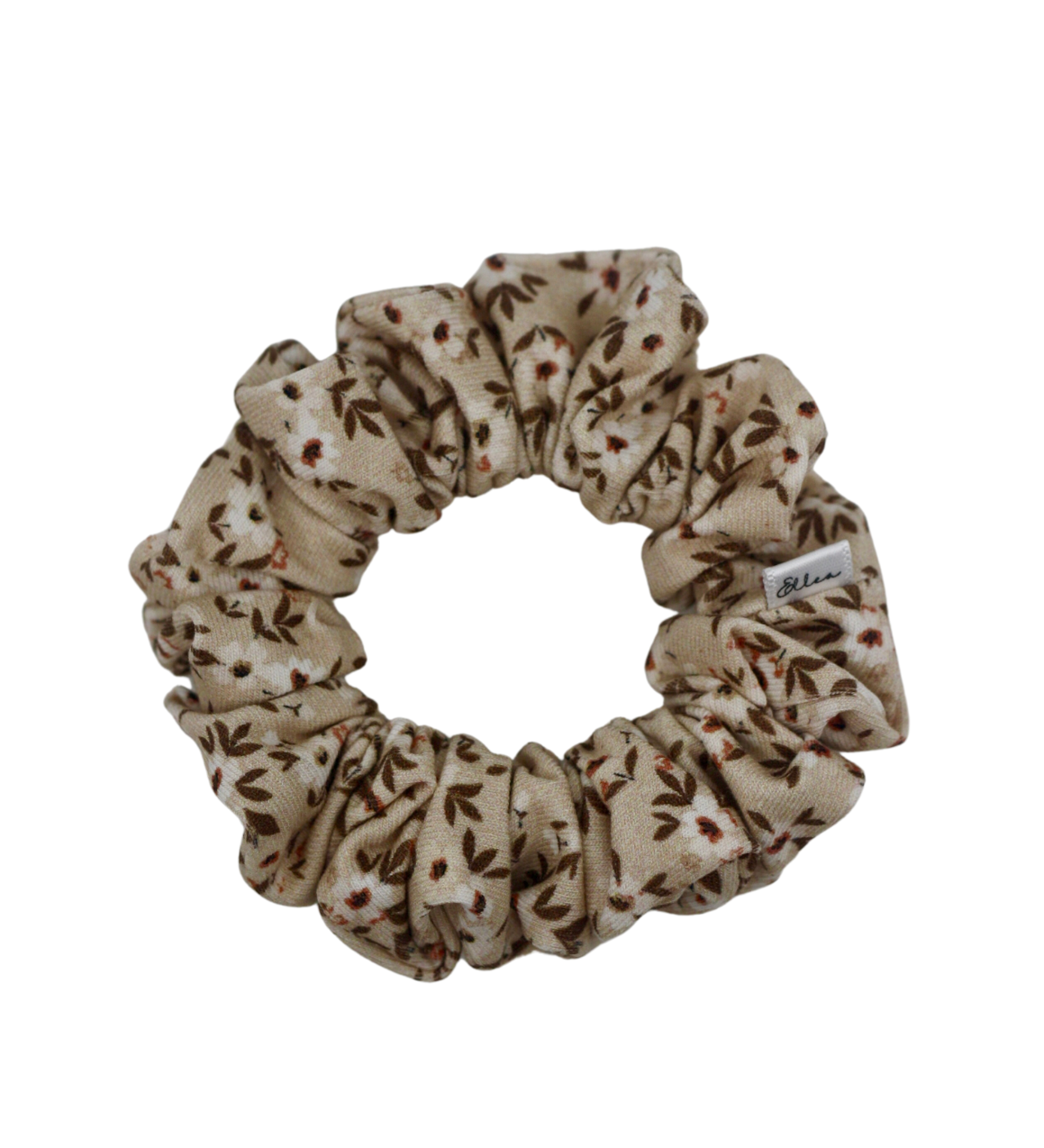 Little White Flowers Scrunchie - ElleaShop