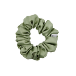 Sage Satin Scrunchie - ElleaShop
