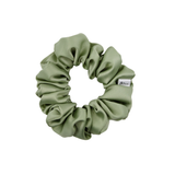 Sage Satin Scrunchie - ElleaShop