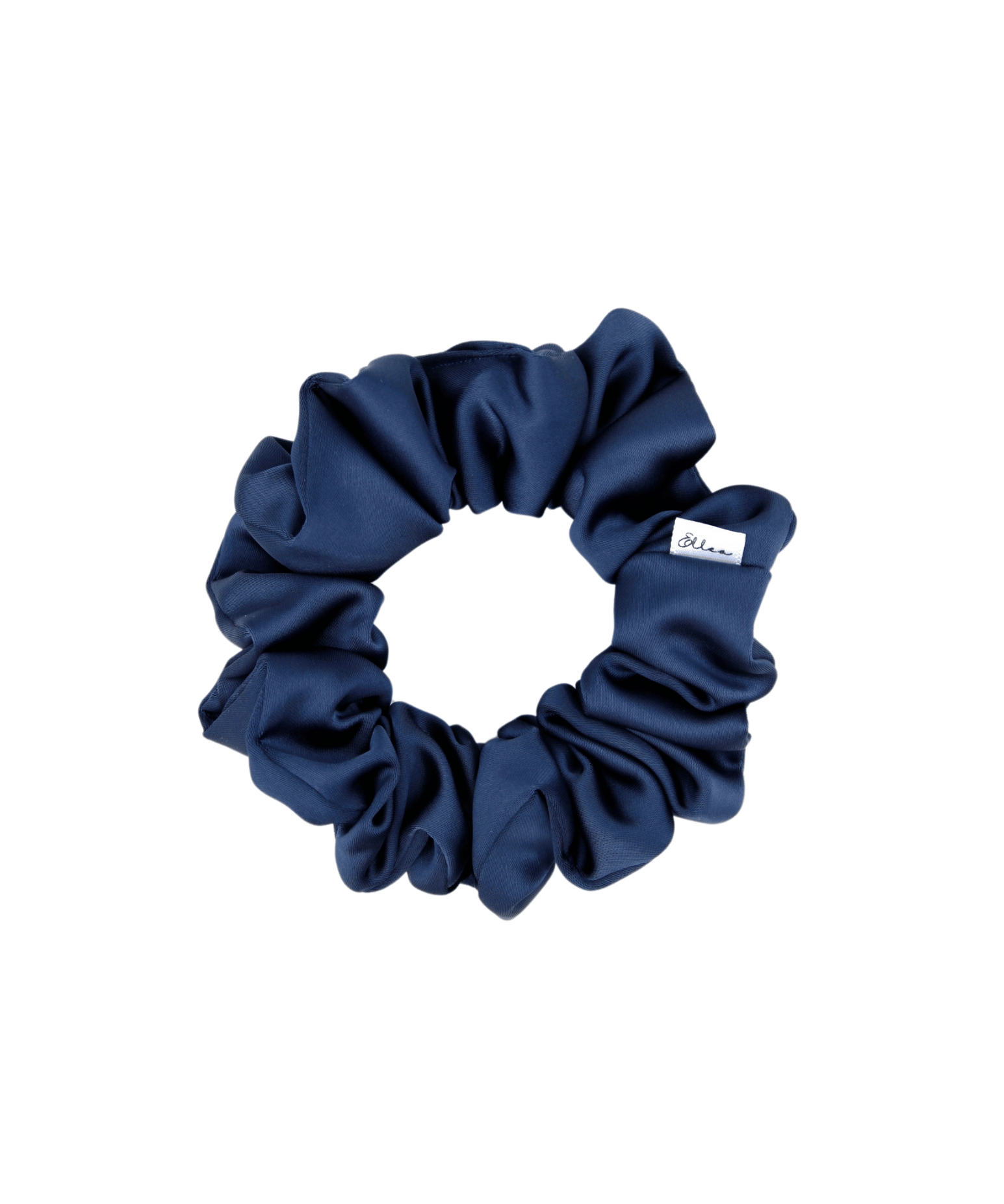 Blueberry Satin Scrunchie