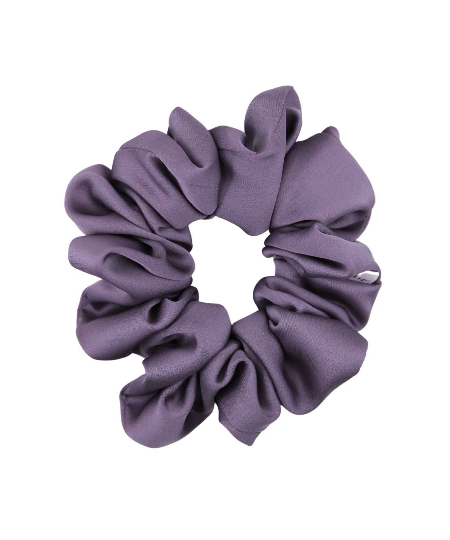 Old Mauve Satin Scrunchie - ElleaShop