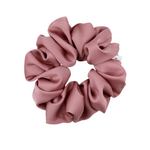 Old Rose Satin Scrunchie - ElleaShop