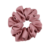 Old Rose Satin Scrunchie - ElleaShop