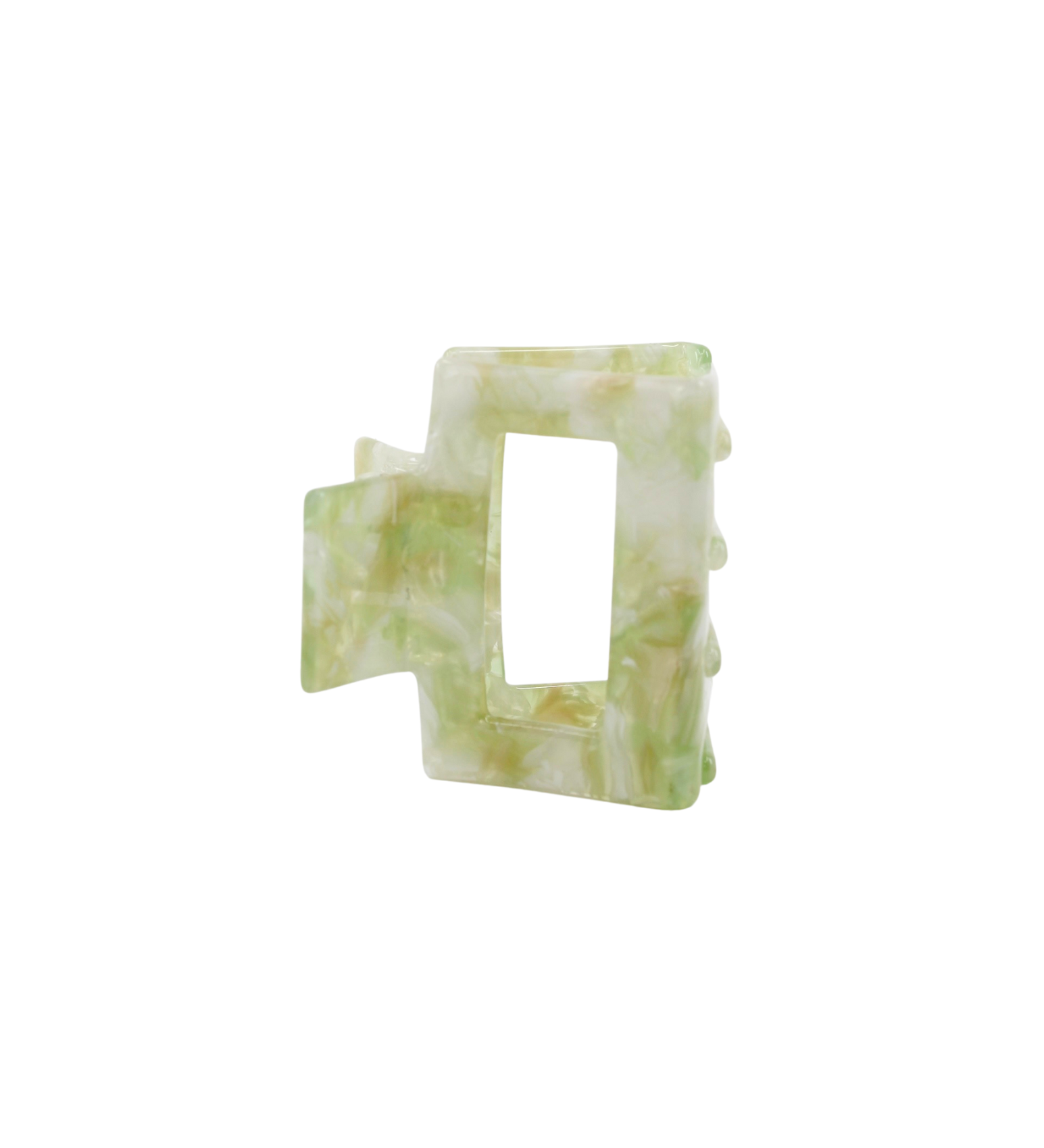 Sage Crystal Mini Claw Clip - ElleaShop
