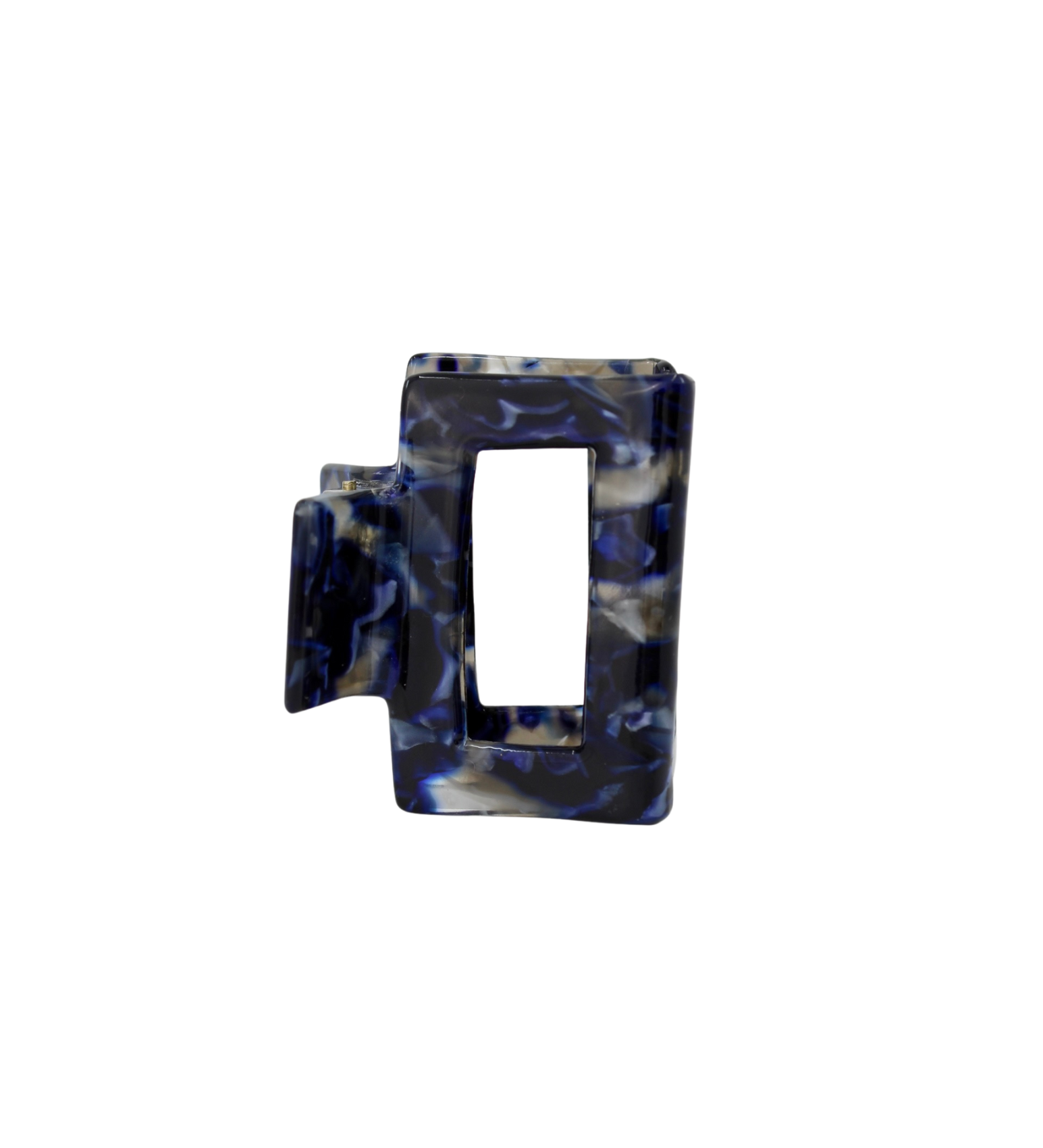 Midnight Blue Mini Claw Clip - ElleaShop