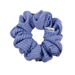 Periwinkle Ribbed Scrunchie - ElleaShop