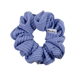 Periwinkle Ribbed Scrunchie - ElleaShop