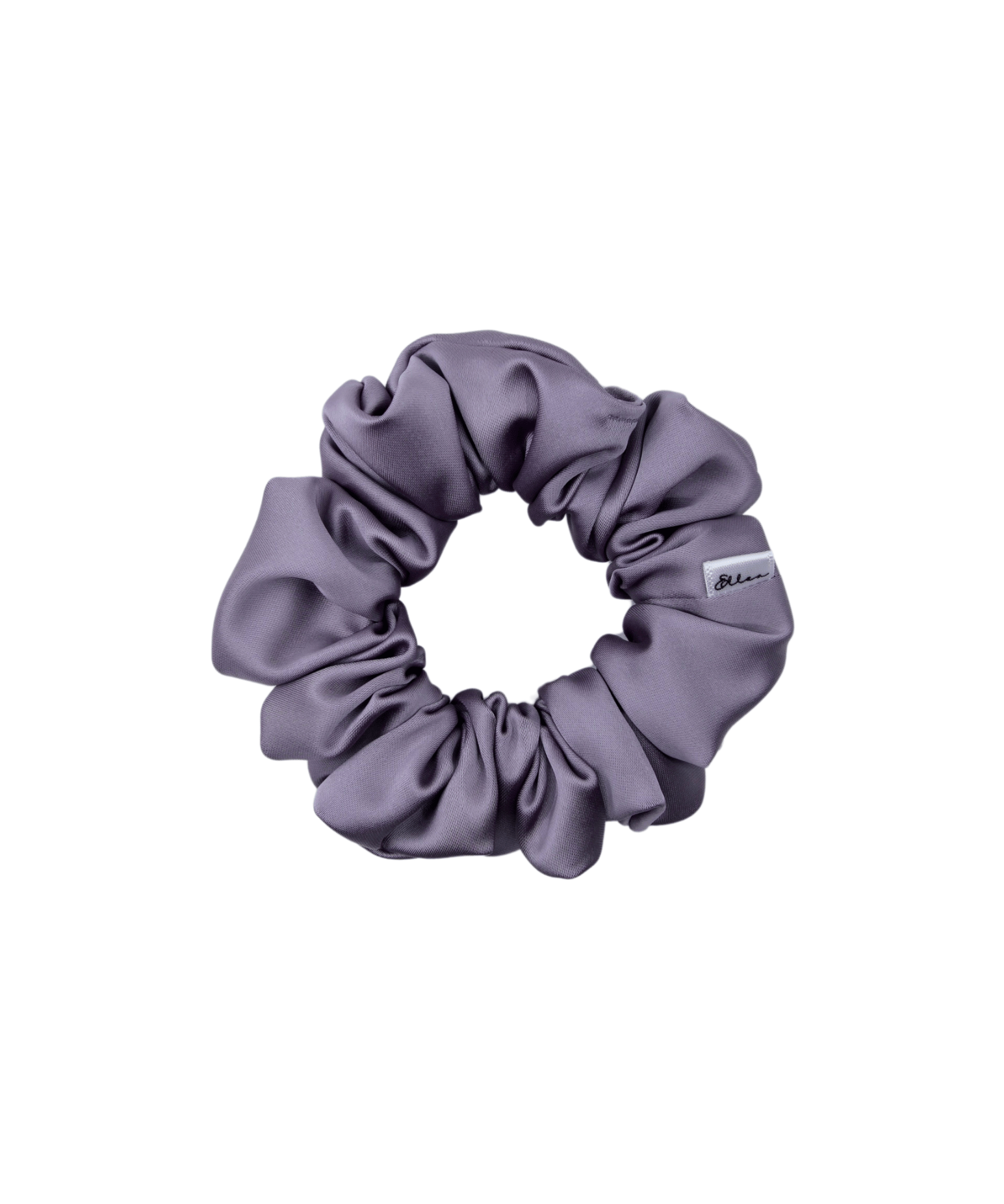 Lilac Satin Scrunchie