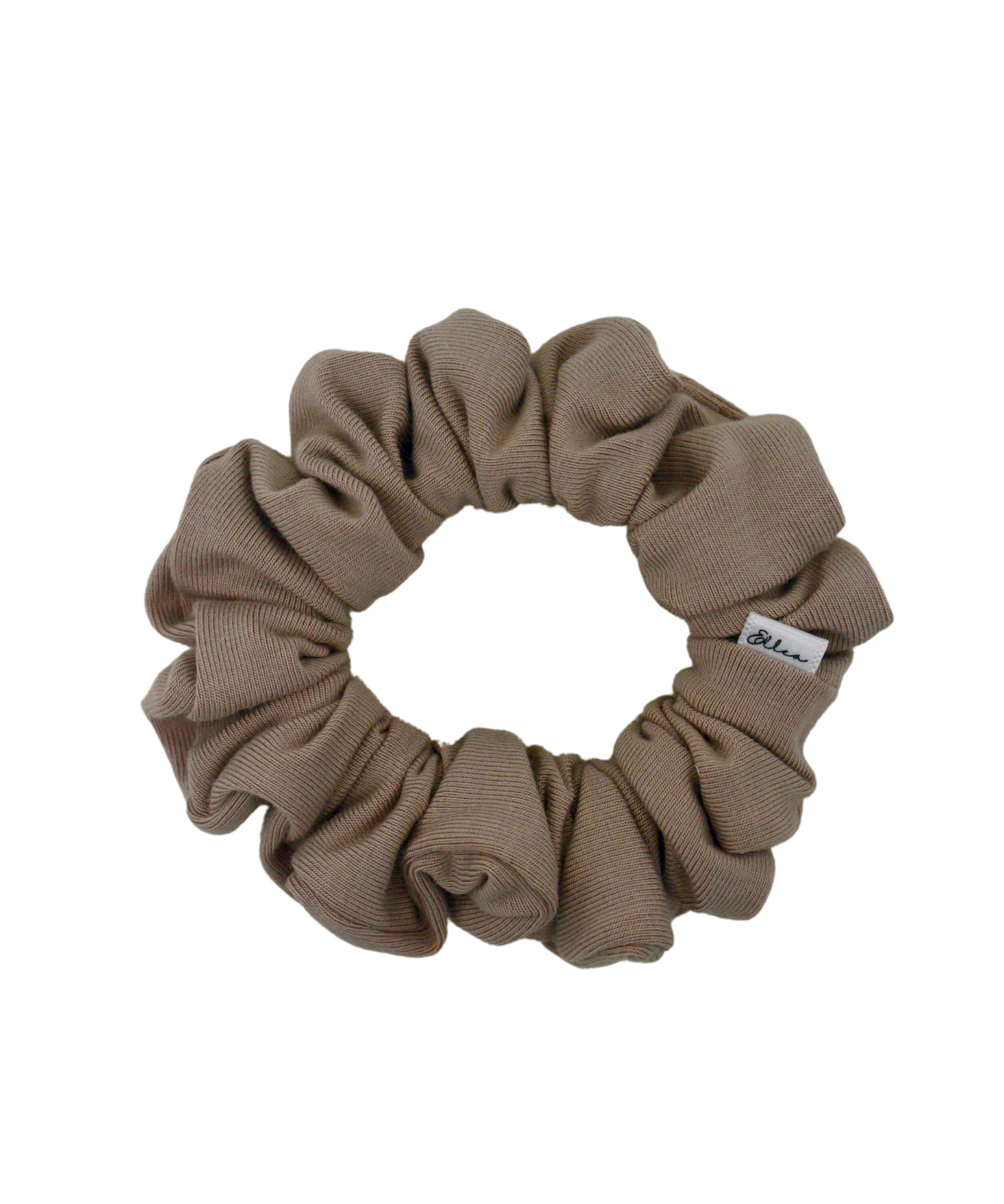 Cream Jersey Scrunchie - ElleaShop