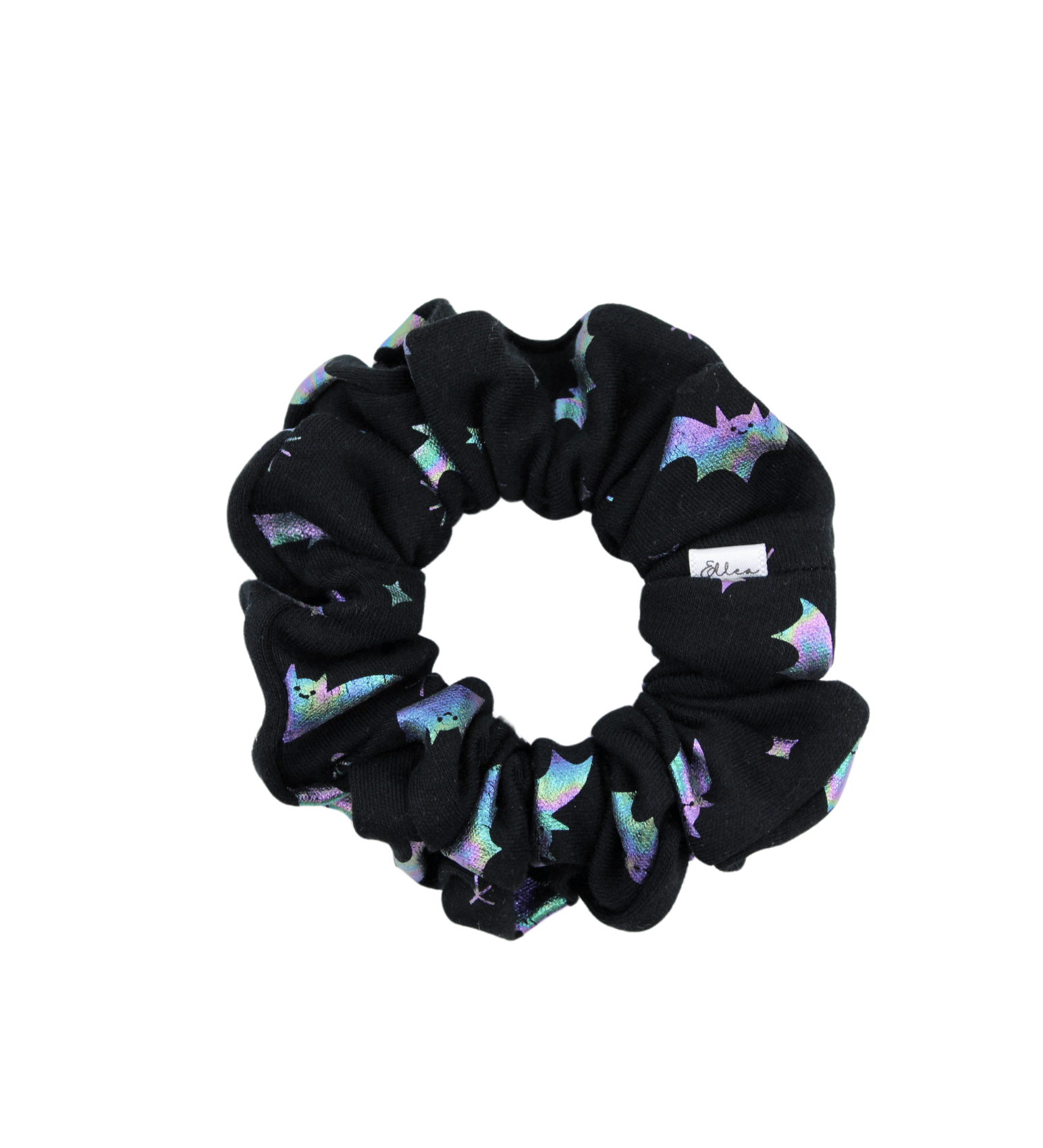 Shiny Bat Sweater Scrunchie