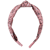 Old Rose Flowers Knotted Headband - ElleaShop