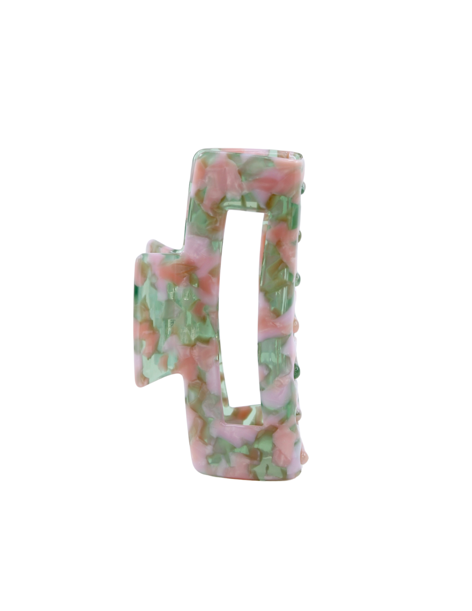 Mint Blush Medium Claw Clip - ElleaShop