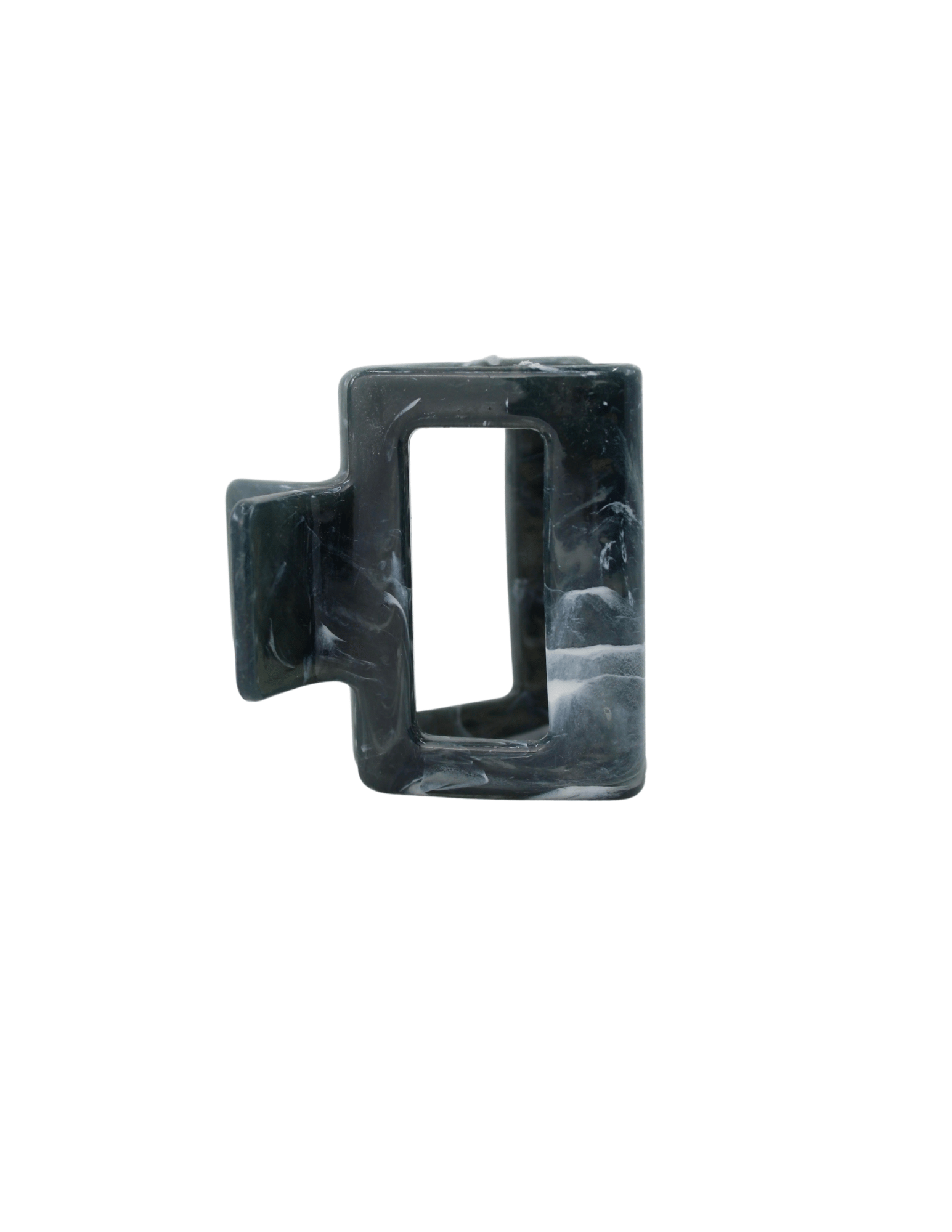 Stormy Grey Mini Claw Clip - ElleaShop