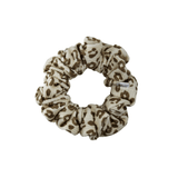 Leopard Ribbed Scrunchie