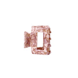 Pink Marble Mini Claw Clip