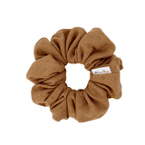 Cozy Chai Pointelle Scrunchie - ElleaShop