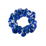 Blue Marguerite Scrunchie - ElleaShop