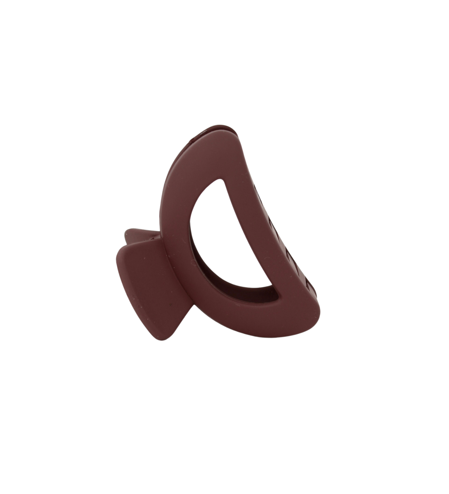 Cacao Crescent Mini Claw Clip - ElleaShop