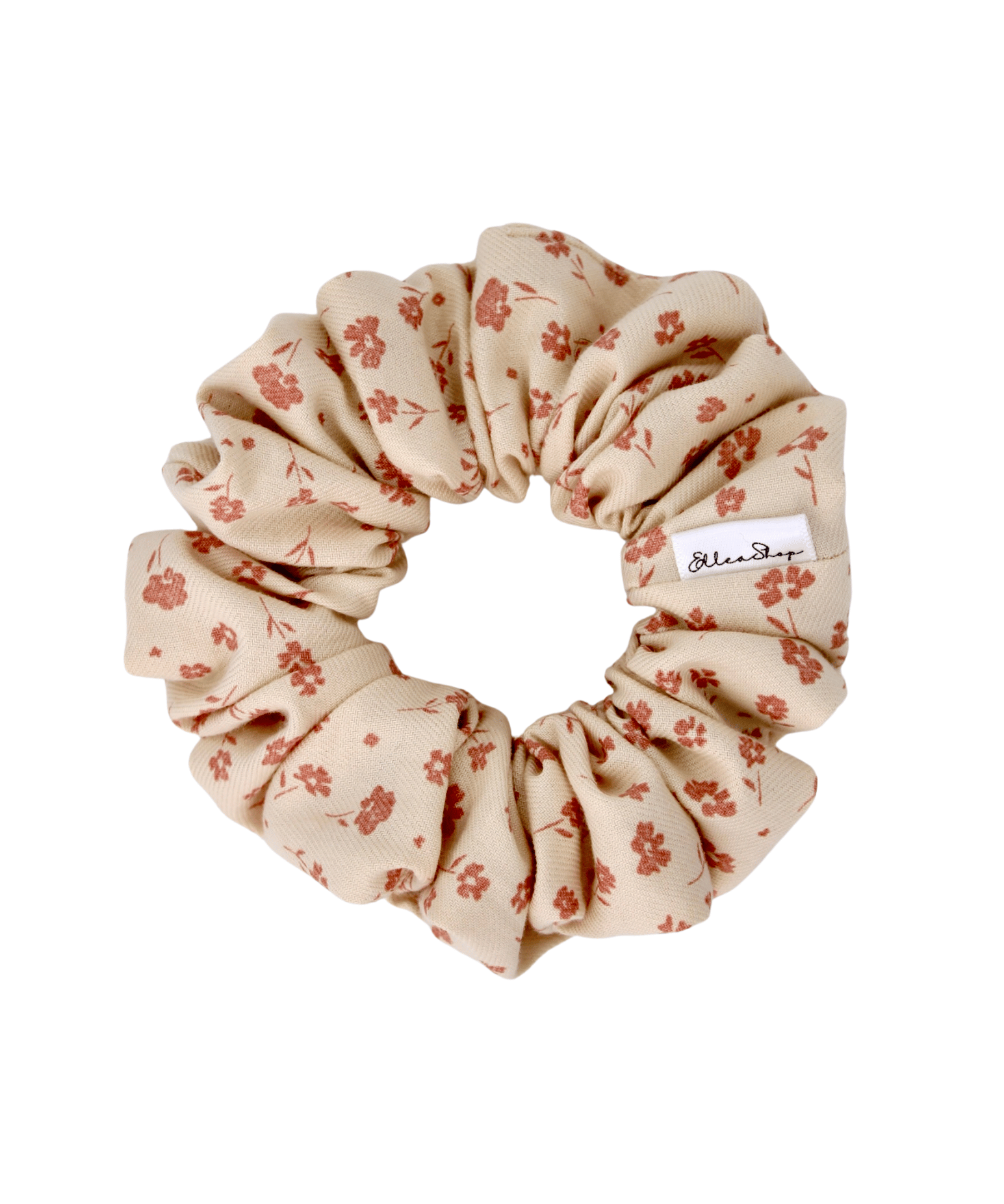 Petals & Cream Scrunchie - ElleaShop