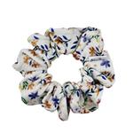 Wildflower Bloom Ribbed Scrunchie - ElleaShop