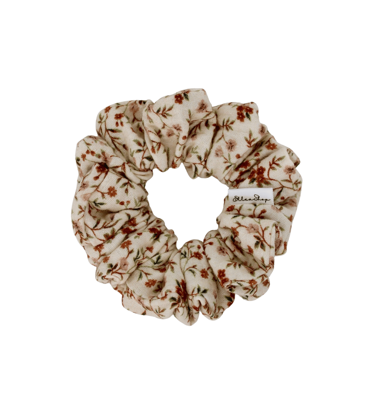 Autumn Whispers Muslin Scrunchie - ElleaShop