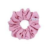 Cotton Candy Ribbed Scrunchie